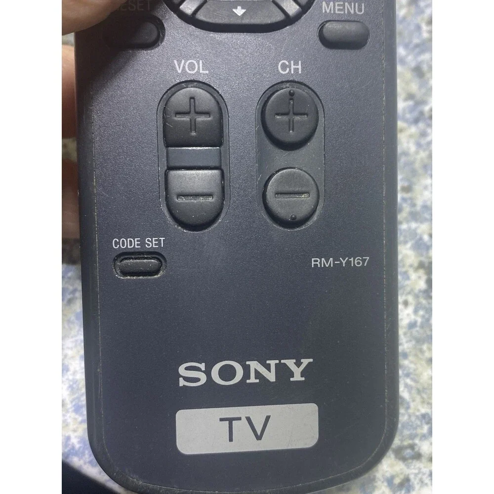 Original Sony RM-Y167 TV Remote tested works